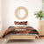 Hyderabad 2025 Cricket Sunrisers Bedding Set Orange Army Play With Fire