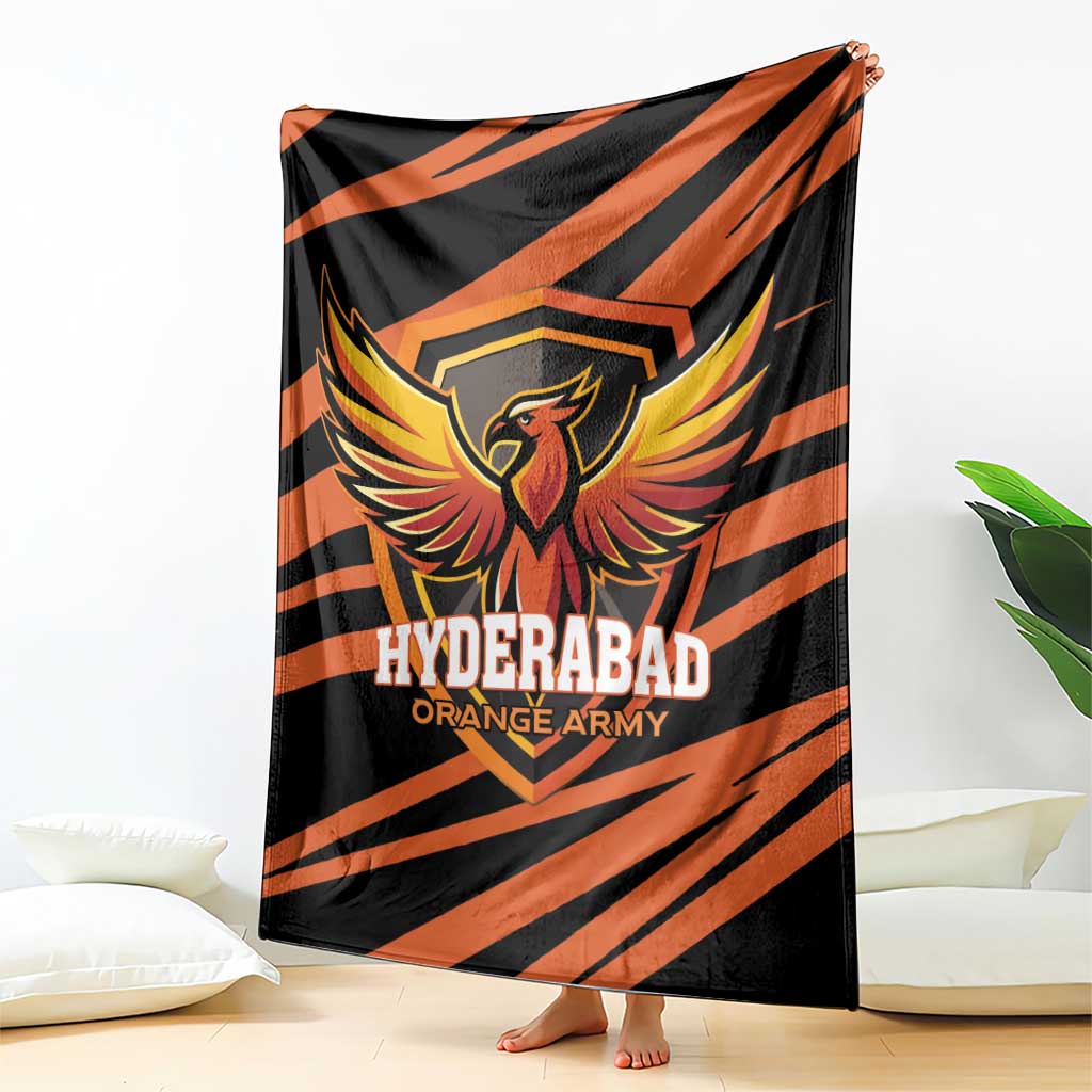 Hyderabad 2025 Cricket Sunrisers Blanket Orange Army Play With Fire