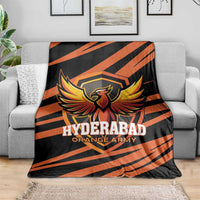 Hyderabad 2025 Cricket Sunrisers Blanket Orange Army Play With Fire