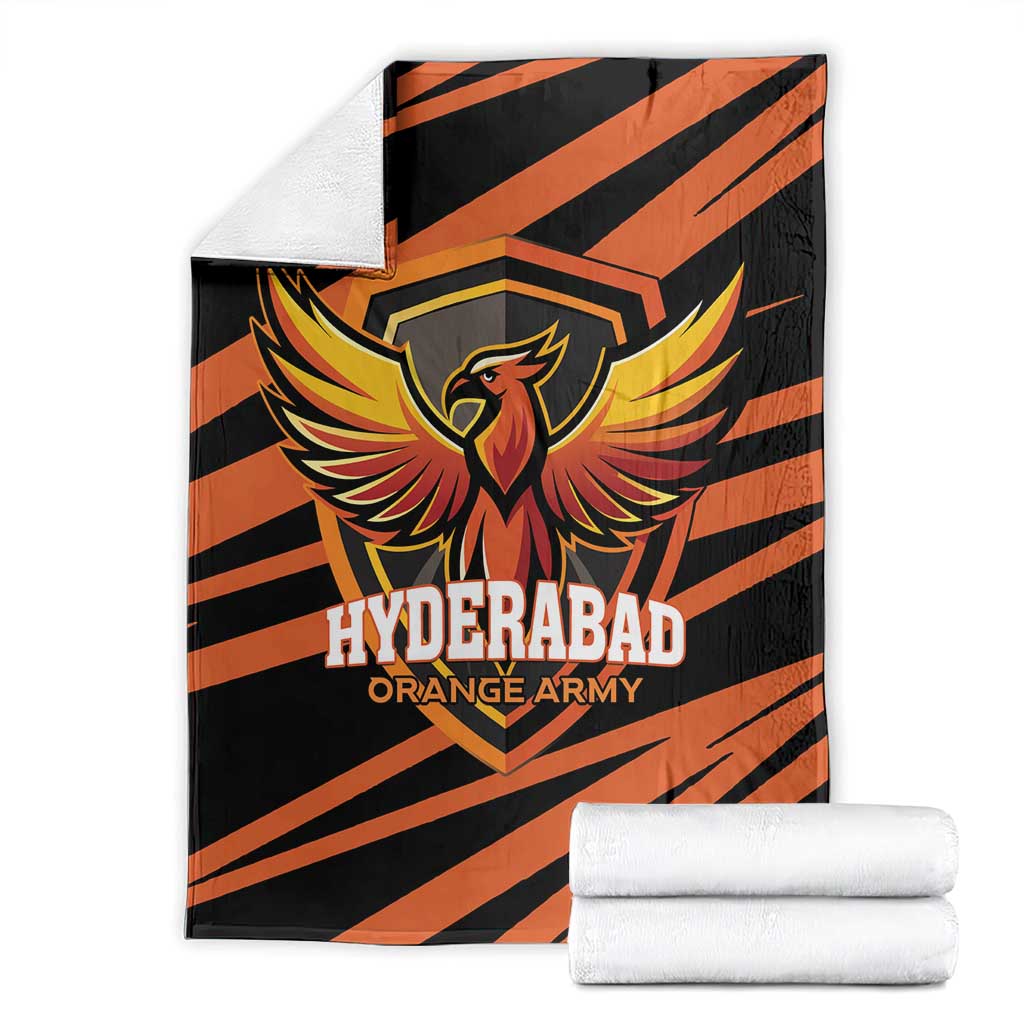 Hyderabad 2025 Cricket Sunrisers Blanket Orange Army Play With Fire