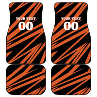 Hyderabad 2025 Cricket Sunrisers Car Mats Orange Army Play With Fire