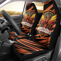 Hyderabad 2025 Cricket Sunrisers Car Seat Cover Orange Army Play With Fire