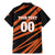 Custom Hyderabad 2025 Cricket Sunrisers Family Matching Mermaid Dress and Hawaiian Shirt Orange Army Play With Fire