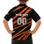 Custom Hyderabad 2025 Cricket Sunrisers Family Matching Tank Maxi Dress and Hawaiian Shirt Orange Army Play With Fire