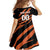 Custom Hyderabad 2025 Cricket Sunrisers Family Matching Tank Maxi Dress and Hawaiian Shirt Orange Army Play With Fire