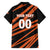 Custom Hyderabad 2025 Cricket Sunrisers Family Matching Tank Maxi Dress and Hawaiian Shirt Orange Army Play With Fire