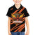 Custom Hyderabad 2025 Cricket Sunrisers Family Matching Tank Maxi Dress and Hawaiian Shirt Orange Army Play With Fire