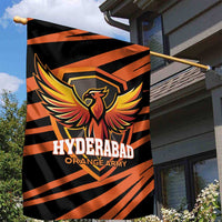 Hyderabad 2025 Cricket Sunrisers Garden Flag Orange Army Play With Fire