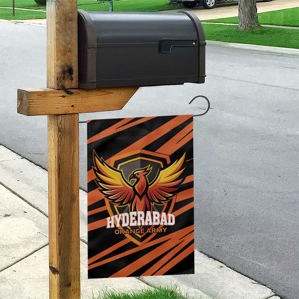 Hyderabad 2025 Cricket Sunrisers Garden Flag Orange Army Play With Fire