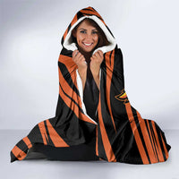 Hyderabad 2025 Cricket Sunrisers Hooded Blanket Orange Army Play With Fire