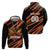 Custom Hyderabad 2025 Cricket Sunrisers Hoodie Orange Army Play With Fire
