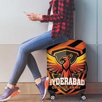 Hyderabad 2025 Cricket Sunrisers Luggage Cover Orange Army Play With Fire