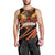 Custom Hyderabad 2025 Cricket Sunrisers Men Tank Top Orange Army Play With Fire