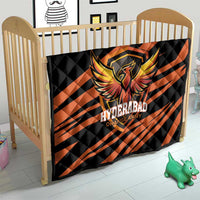 Hyderabad 2025 Cricket Sunrisers Quilt Orange Army Play With Fire