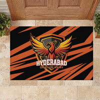 Hyderabad 2025 Cricket Sunrisers Rubber Doormat Orange Army Play With Fire