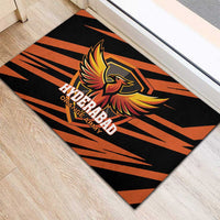Hyderabad 2025 Cricket Sunrisers Rubber Doormat Orange Army Play With Fire
