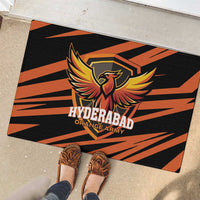 Hyderabad 2025 Cricket Sunrisers Rubber Doormat Orange Army Play With Fire
