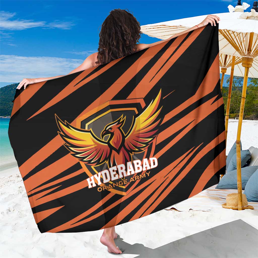 Hyderabad 2025 Cricket Sunrisers Sarong Orange Army Play With Fire