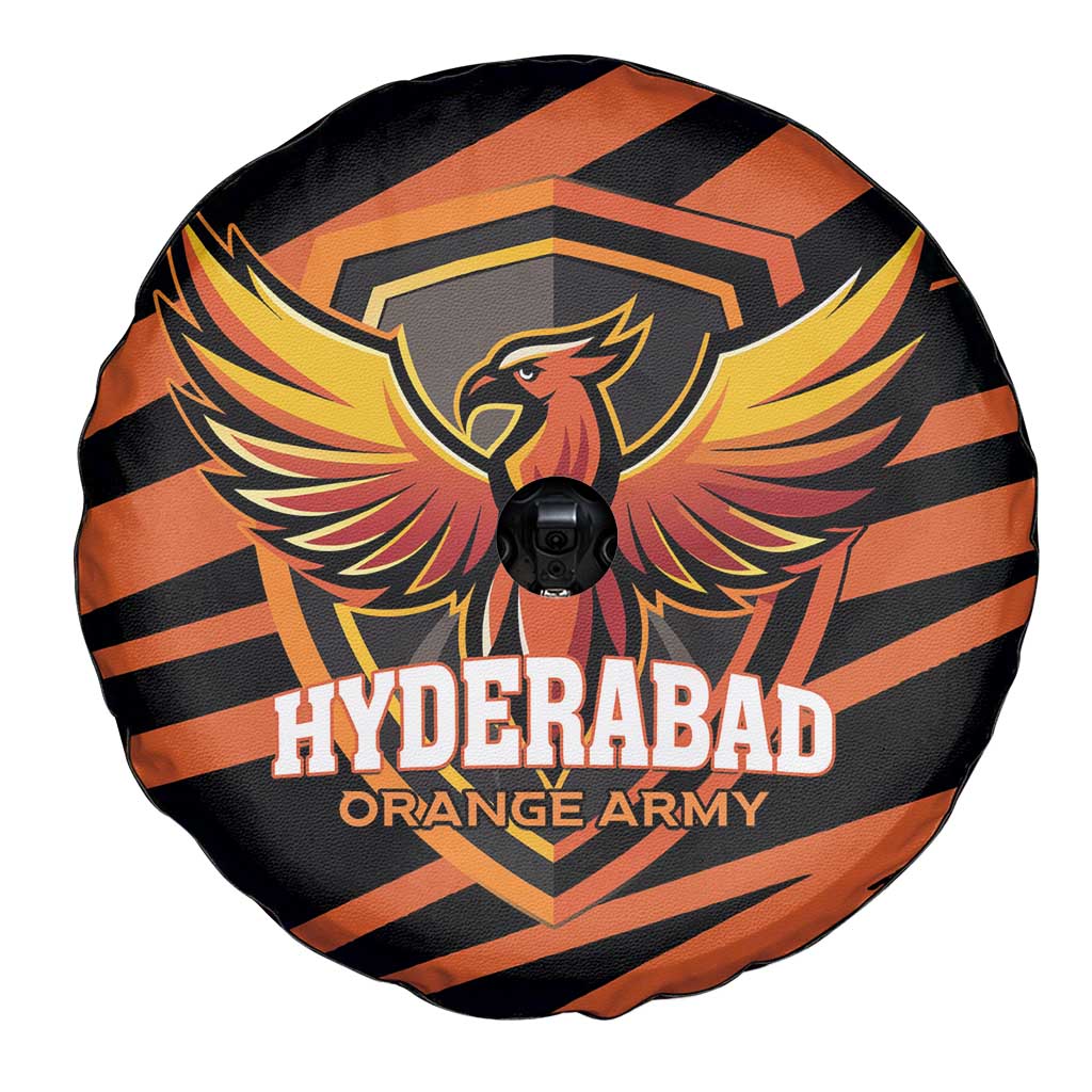 Hyderabad 2025 Cricket Sunrisers Spare Tire Cover Orange Army Play With Fire