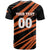 Custom Hyderabad 2025 Cricket Sunrisers T Shirt Orange Army Play With Fire