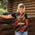 Custom Hyderabad 2025 Cricket Sunrisers Women Polo Shirt Orange Army Play With Fire