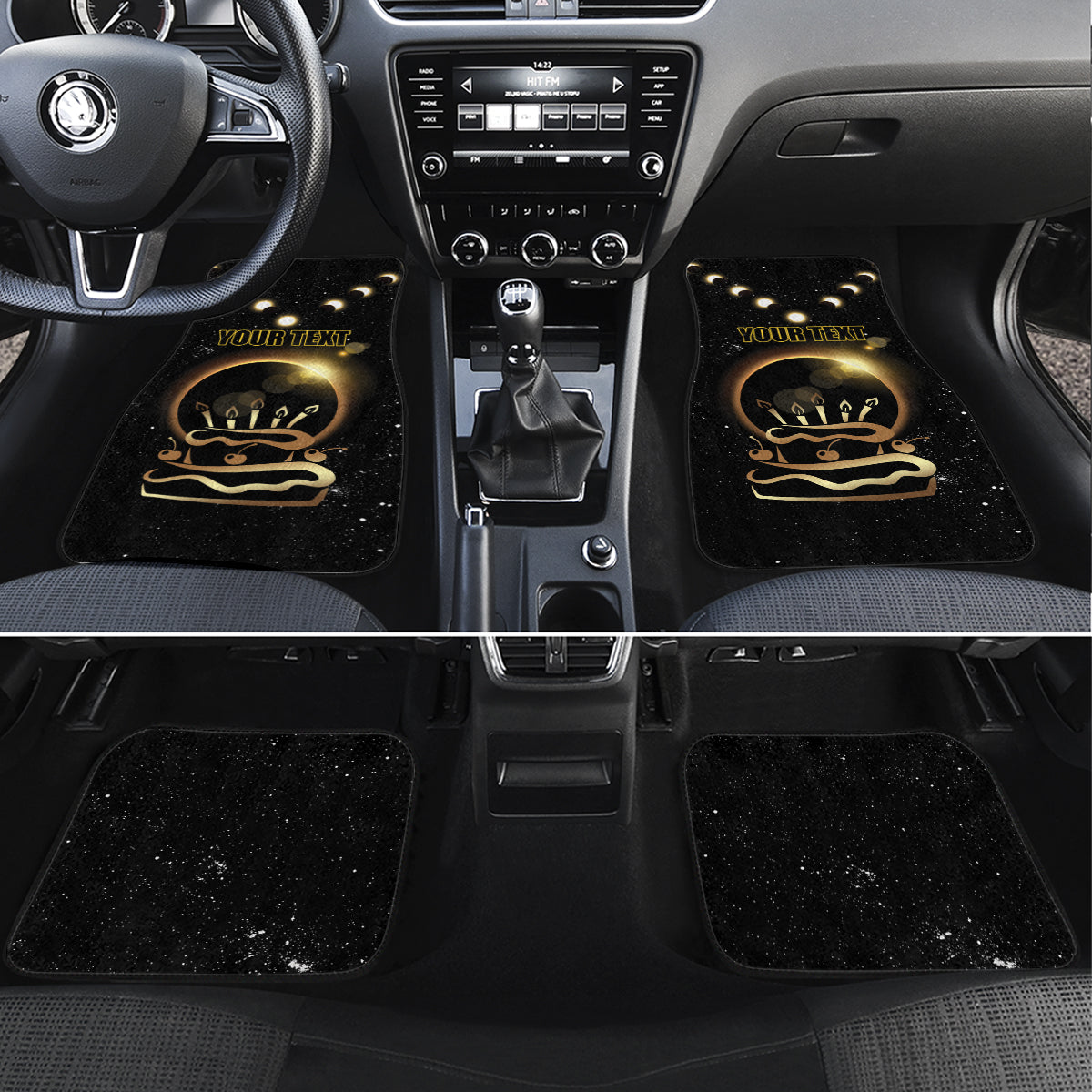 Total Solar Eclipse 2024 Car Mats My Birthday Present From The Universe - Wonder Print Shop