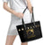 Total Solar Eclipse 2024 Leather Tote Bag My Birthday Present From The Universe - Wonder Print Shop