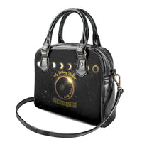 Total Solar Eclipse 2024 Shoulder Handbag My Birthday Present From The Universe