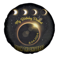 Total Solar Eclipse 2024 Spare Tire Cover My Birthday Present From The Universe - Wonder Print Shop