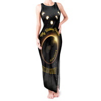 Personalized Total Solar Eclipse 2024 Tank Maxi Dress My Birthday Present From The Universe - Wonder Print Shop