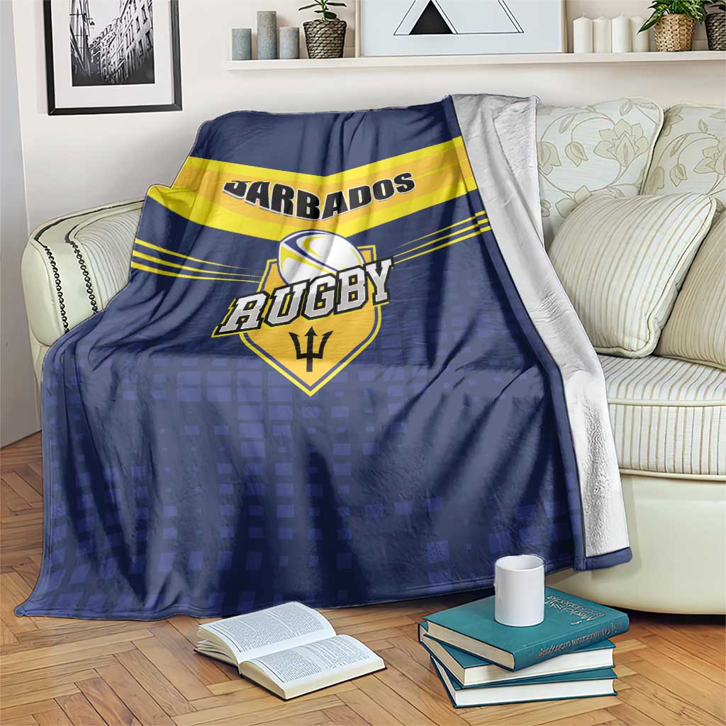 Barbados Rugby Blanket Team Barbados Trident Go Champions