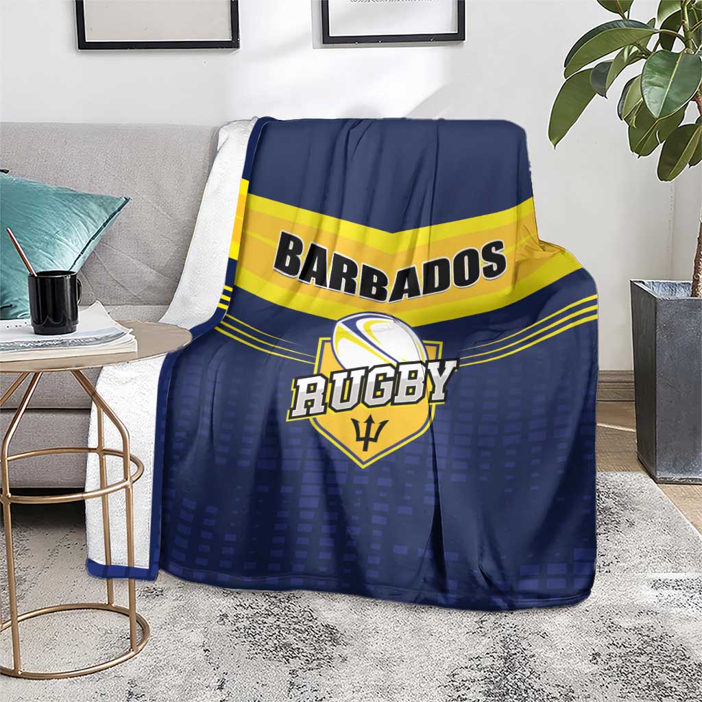 Barbados Rugby Blanket Team Barbados Trident Go Champions
