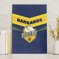 Barbados Rugby Canvas Wall Art Team Barbados Trident Go Champions