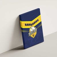 Barbados Rugby Canvas Wall Art Team Barbados Trident Go Champions