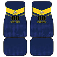 Barbados Rugby Car Mats Team Barbados Trident Go Champions