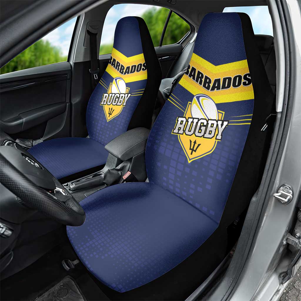 Barbados Rugby Car Seat Cover Team Barbados Trident Go Champions