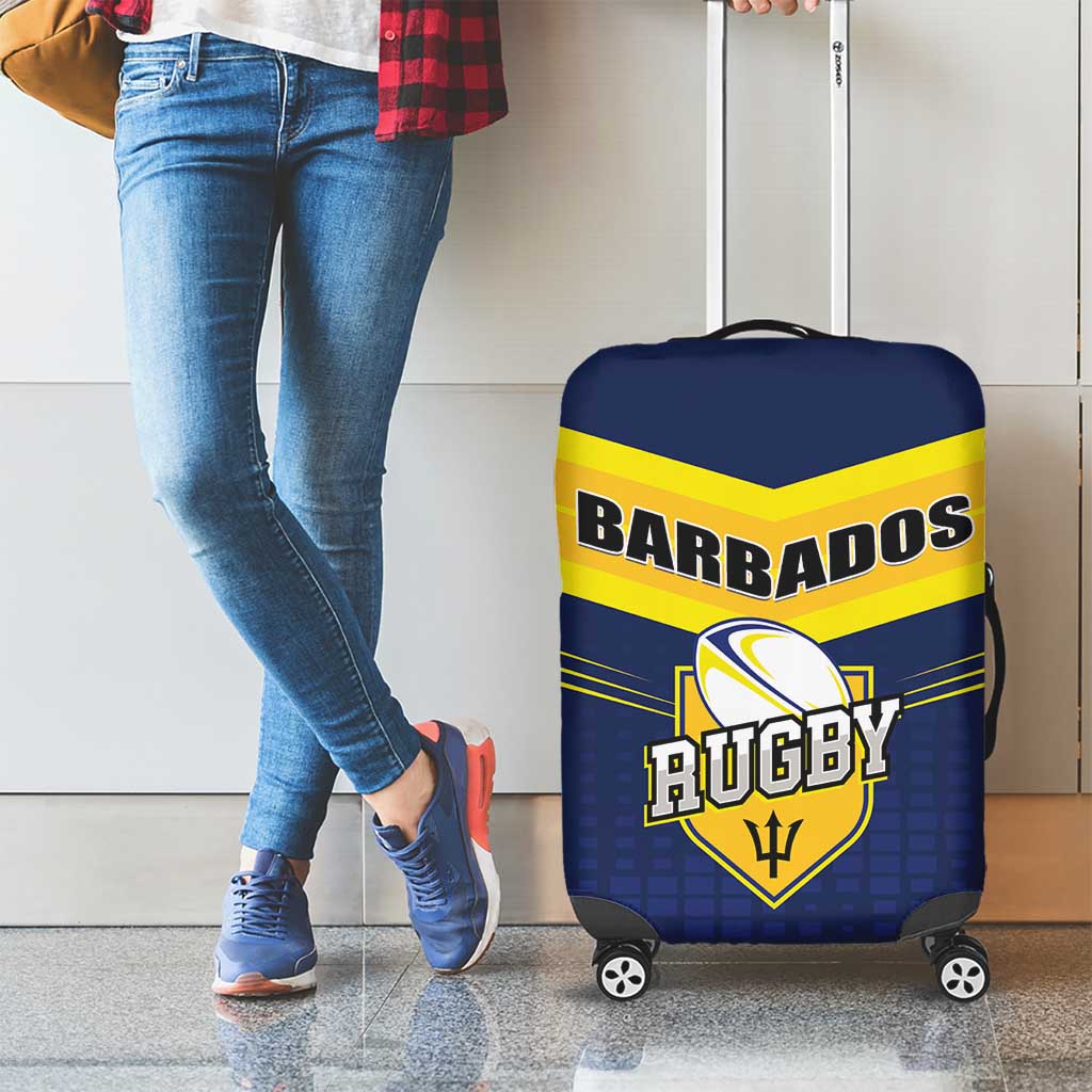 Barbados Rugby Luggage Cover Team Barbados Trident Go Champions