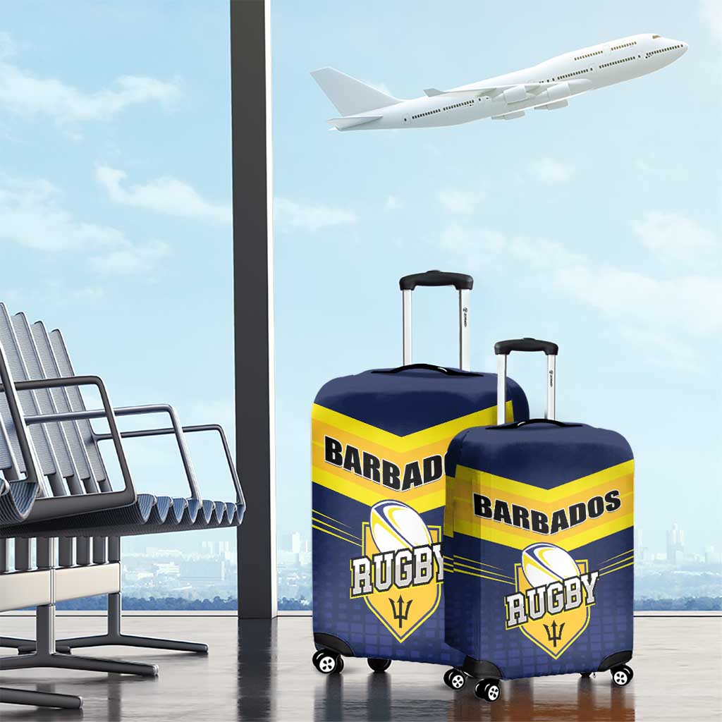 Barbados Rugby Luggage Cover Team Barbados Trident Go Champions