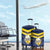 Barbados Rugby Luggage Cover Team Barbados Trident Go Champions