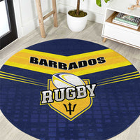 Barbados Rugby Round Carpet Team Barbados Trident Go Champions
