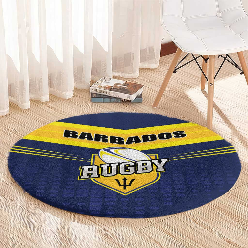 Barbados Rugby Round Carpet Team Barbados Trident Go Champions