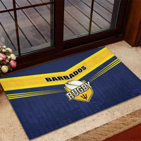 Barbados Rugby Rubber Doormat Team Barbados Trident Go Champions