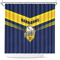 Barbados Rugby Shower Curtain Team Barbados Trident Go Champions