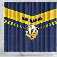 Barbados Rugby Shower Curtain Team Barbados Trident Go Champions
