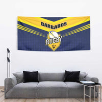 Barbados Rugby Tapestry Team Barbados Trident Go Champions