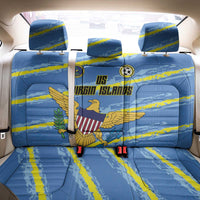 US Virgin Islands Soccer Back Car Seat Cover Team Dashing Eagles Come On