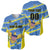 Custom US Virgin Islands Soccer Baseball Jersey Team Dashing Eagles Come On