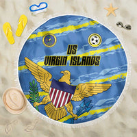 US Virgin Islands Soccer Beach Blanket Team Dashing Eagles Come On