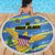 US Virgin Islands Soccer Beach Blanket Team Dashing Eagles Come On