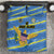 US Virgin Islands Soccer Bedding Set Team Dashing Eagles Come On